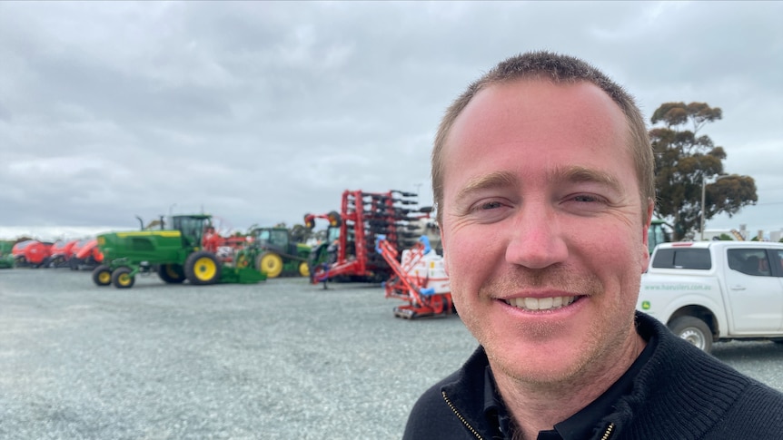 Elmore field days president scott Luke Radford pic