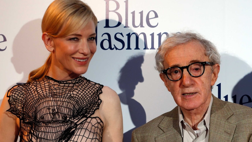 Cate Blanchett and Woody Allen promote Blue Jasmine