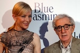 Cate Blanchett and Woody Allen promote Blue Jasmine