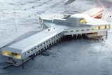 Artist's render of China's new Antarctic base