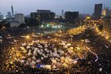 Tens of thousands people take part in a mass rally against a decree by president Mohamed Morsi granting himself broad powers.