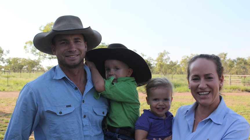 Robert and Ruth Chaplain with their children