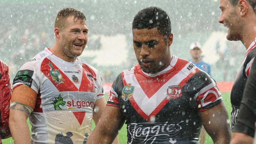 Jennings trudges off after Roosters' loss to Dragons