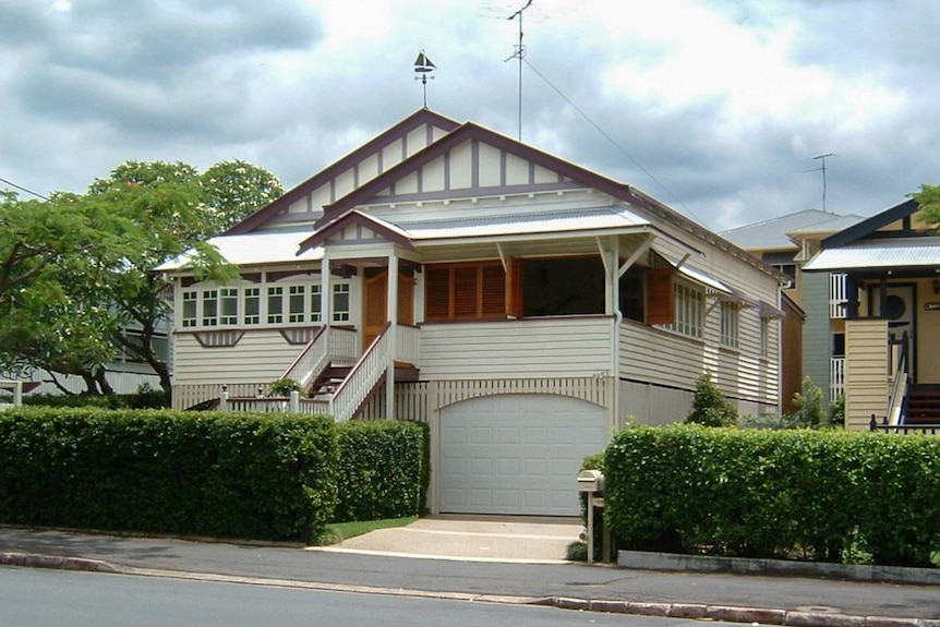 A Queenslander house.