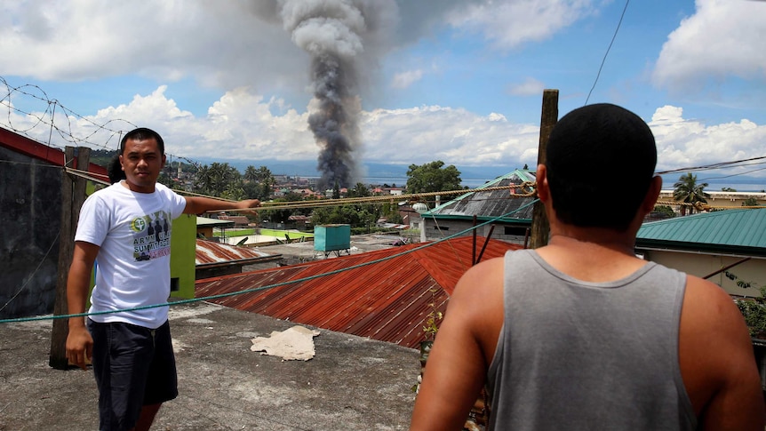 Airstrike in Marawi City