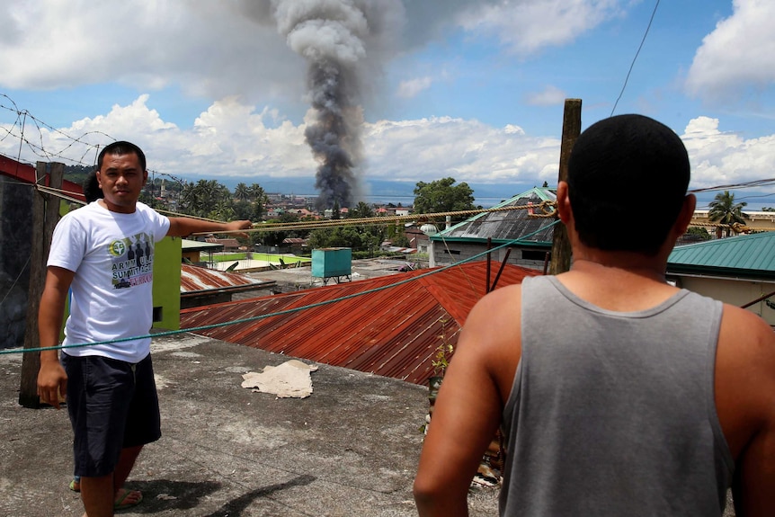 Airstrike in Marawi City