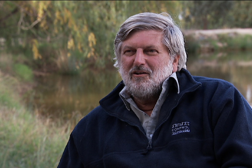 Linton Staples during an interview