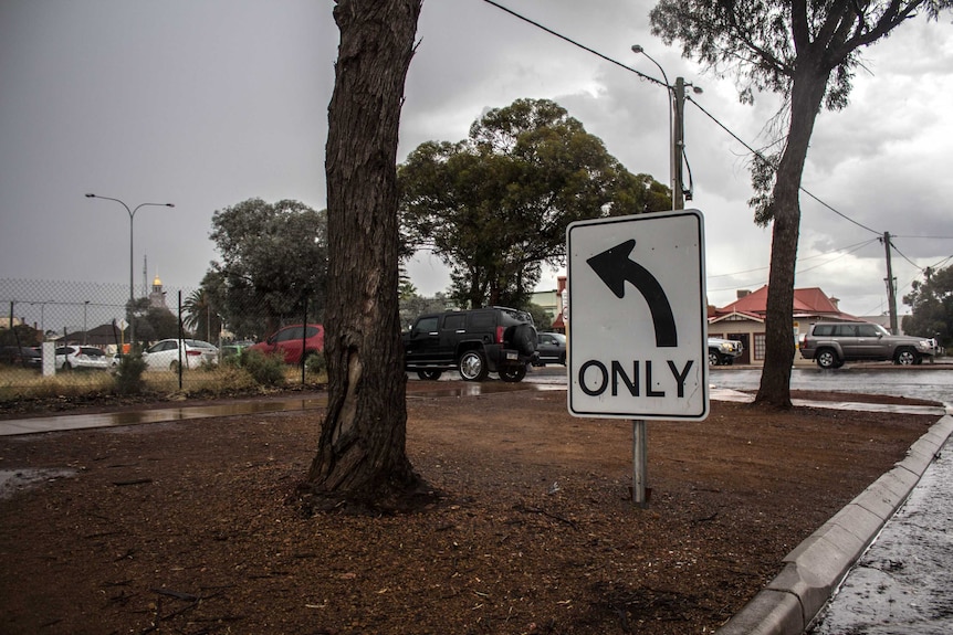 The intersection of Maritana and Dugan Streets in Kalgoorlie, where Muzz Buzz is proposing to build a drive-thru coffee shop.