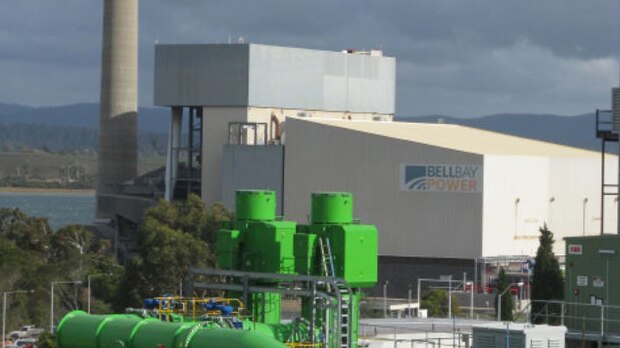 The minister says Hydro Tasmania was "lumbered" with the gas-fired power station at Bell Bay.
