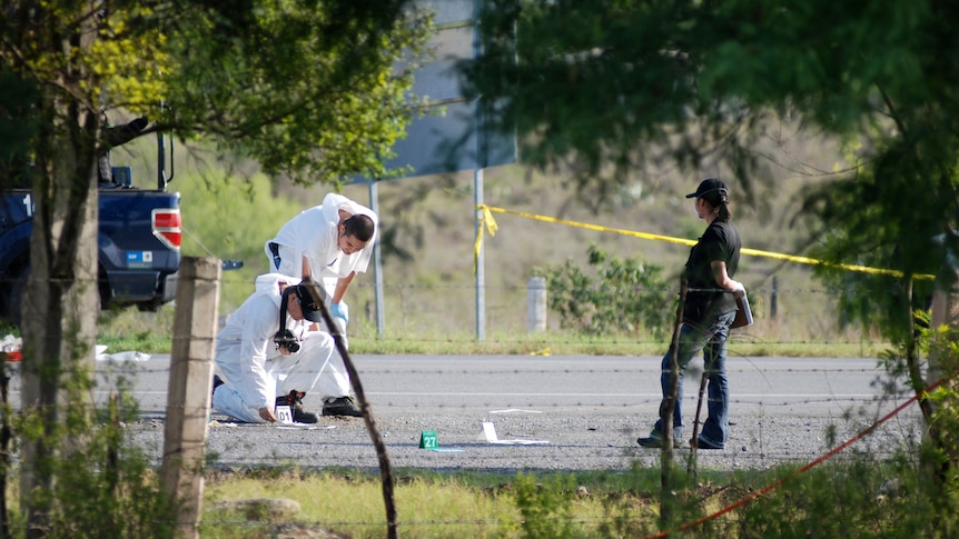 Police at site of Mexico body find