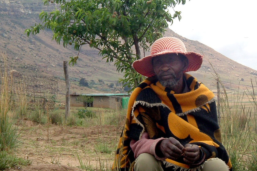 Lesotho villager