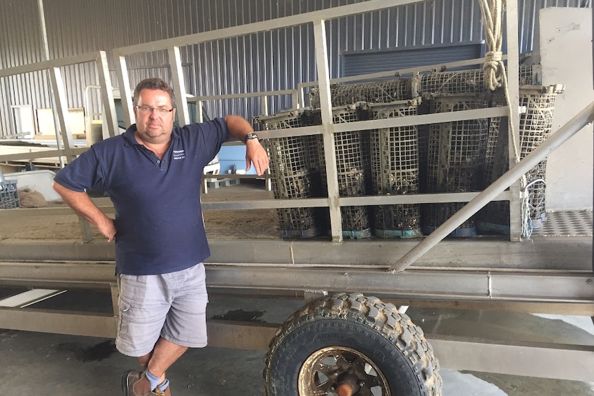 Tasmanian Pacific Oyster farmer James Calvert