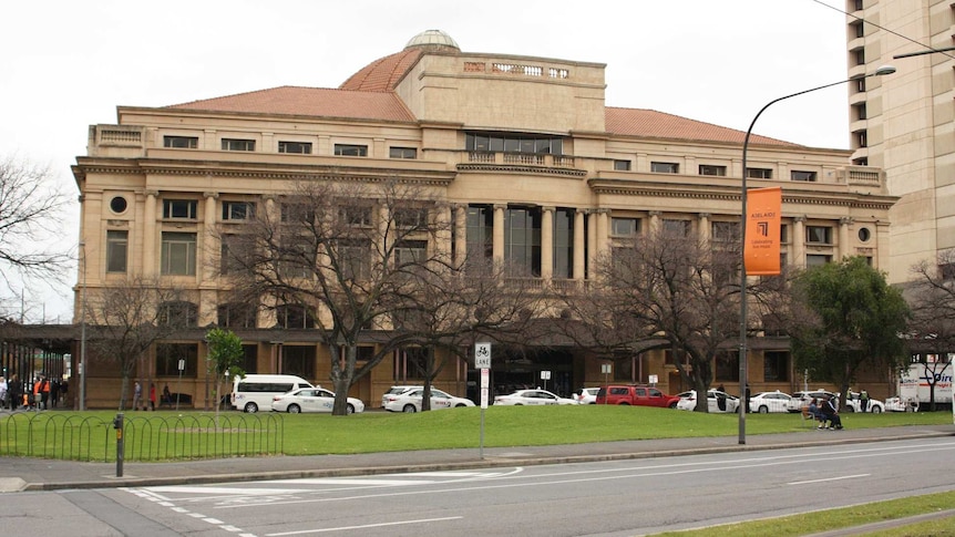 Sir Samuel Way court building on Victoria Square