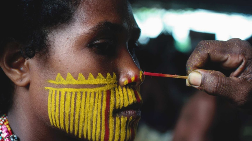 Girl from Papua New Guinea