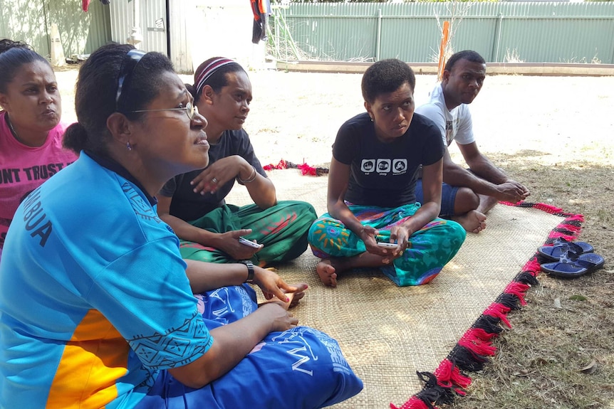 A meeting of seasonal Fijian workers