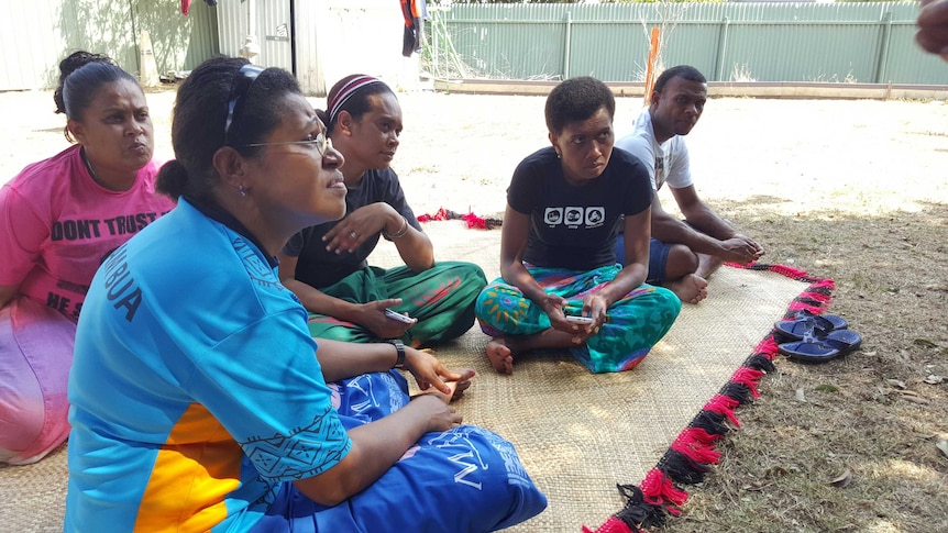 A meeting of seasonal Fijian workers