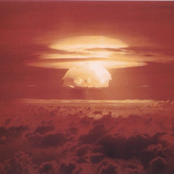 Castle Bravo blast in Marshall Island, 1954