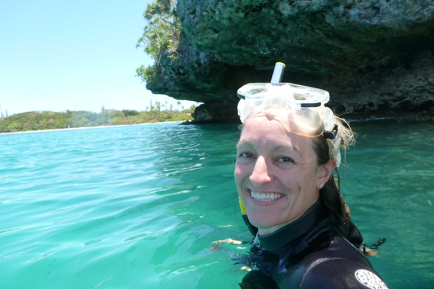 CSIRO researcher Viv Tulloch out in the field