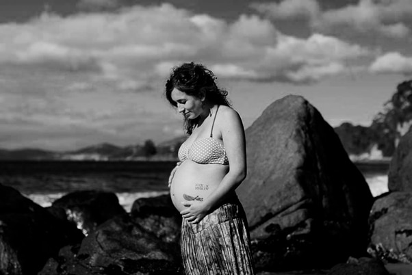 Bryony Geeves pregnancy photo shoot