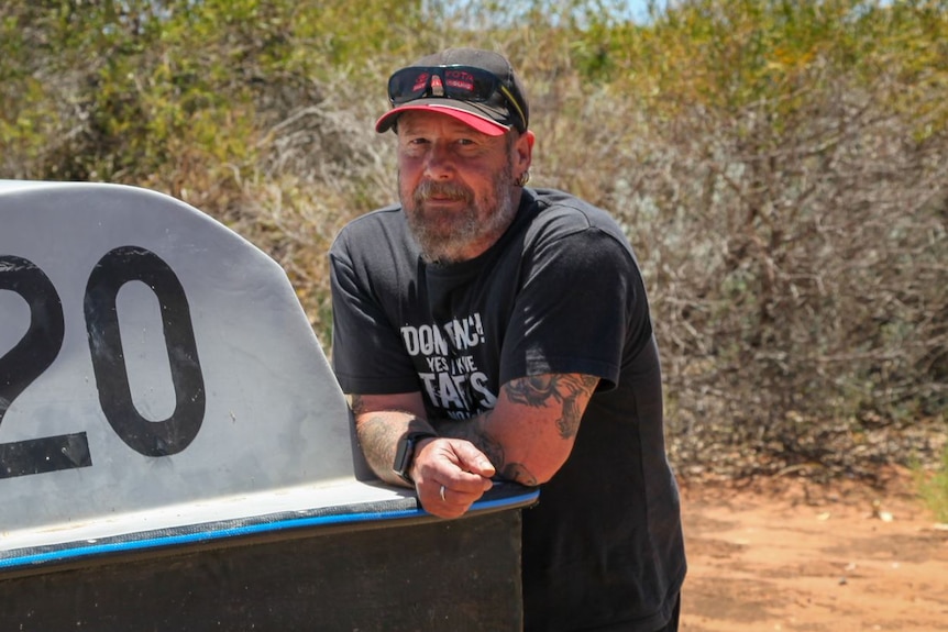 A River Murray shack owner.