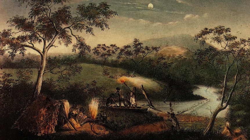 Wurundjeri on Merri Creek by Charles Troedel