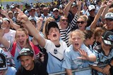 Sharks fans the day after grand final win