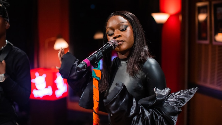 Sampa The Great performs 'Let Me Be Great' in the Like A Version studio