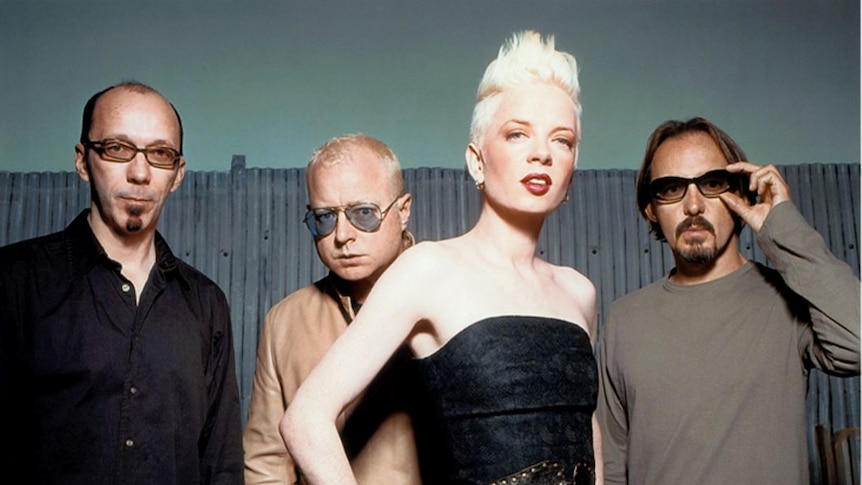 the band Garbage in 2001