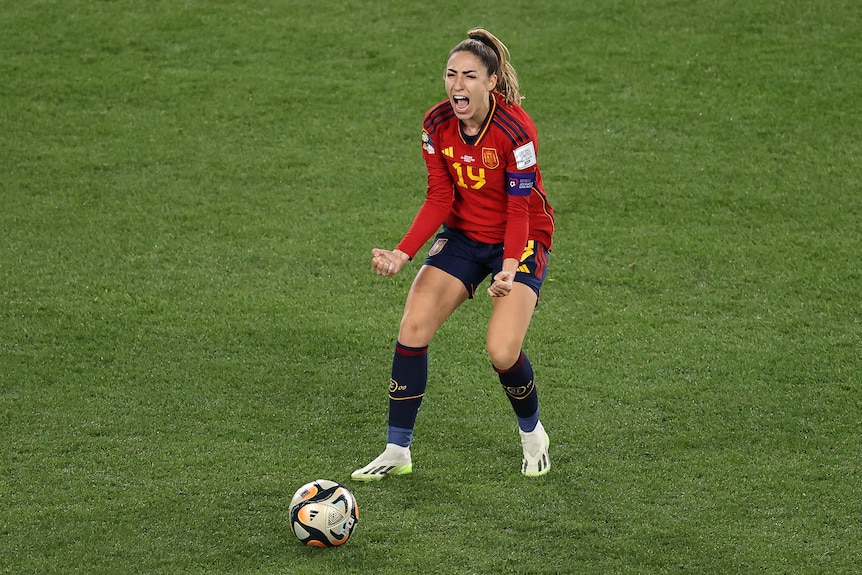 España ganó por primera vez el Mundial femenino tras vencer a Inglaterra por 1-0 en la final disputada en el Stadium Australia de Sídney.