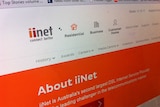 An image of iiNet's website