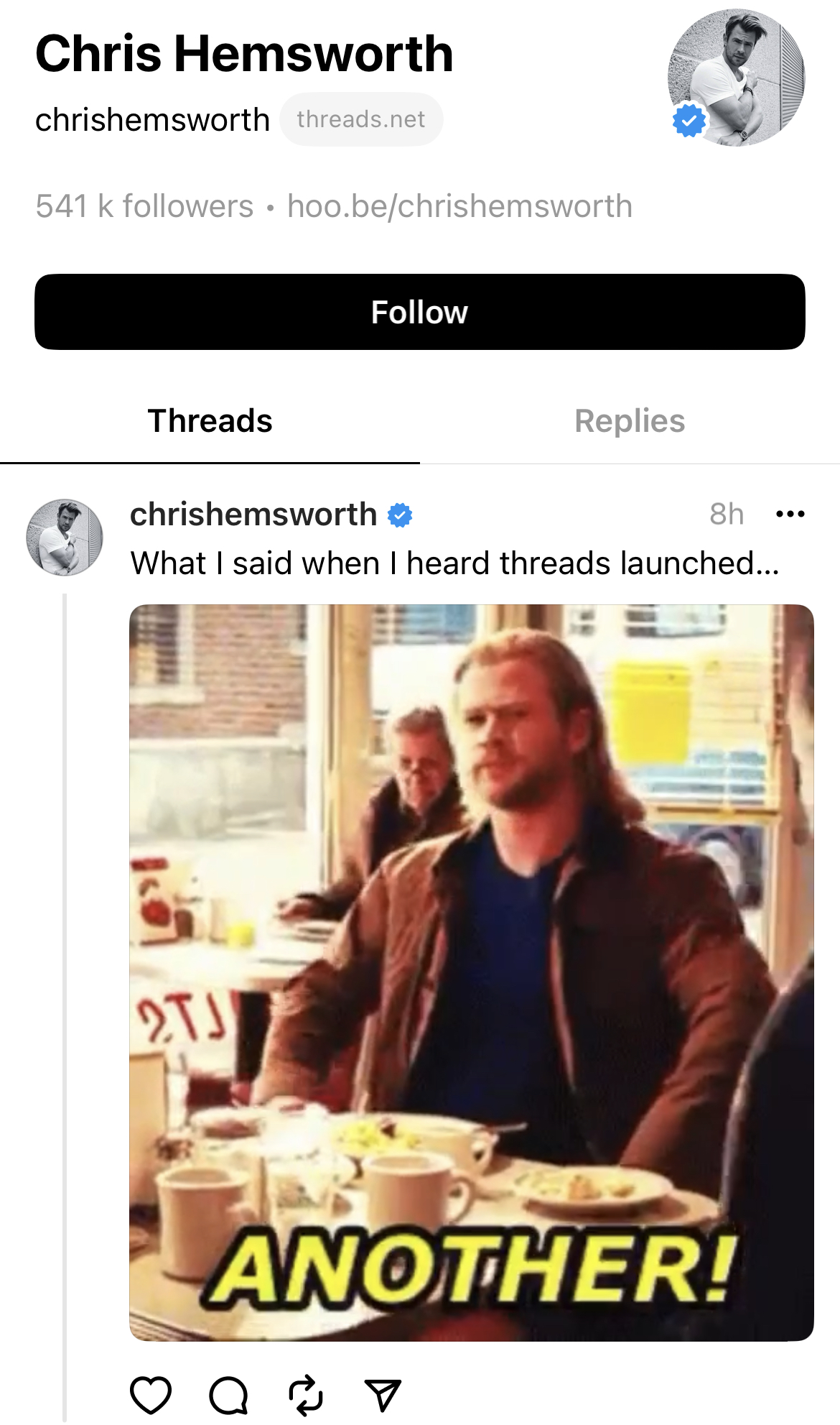 Chris Hemsworth thread