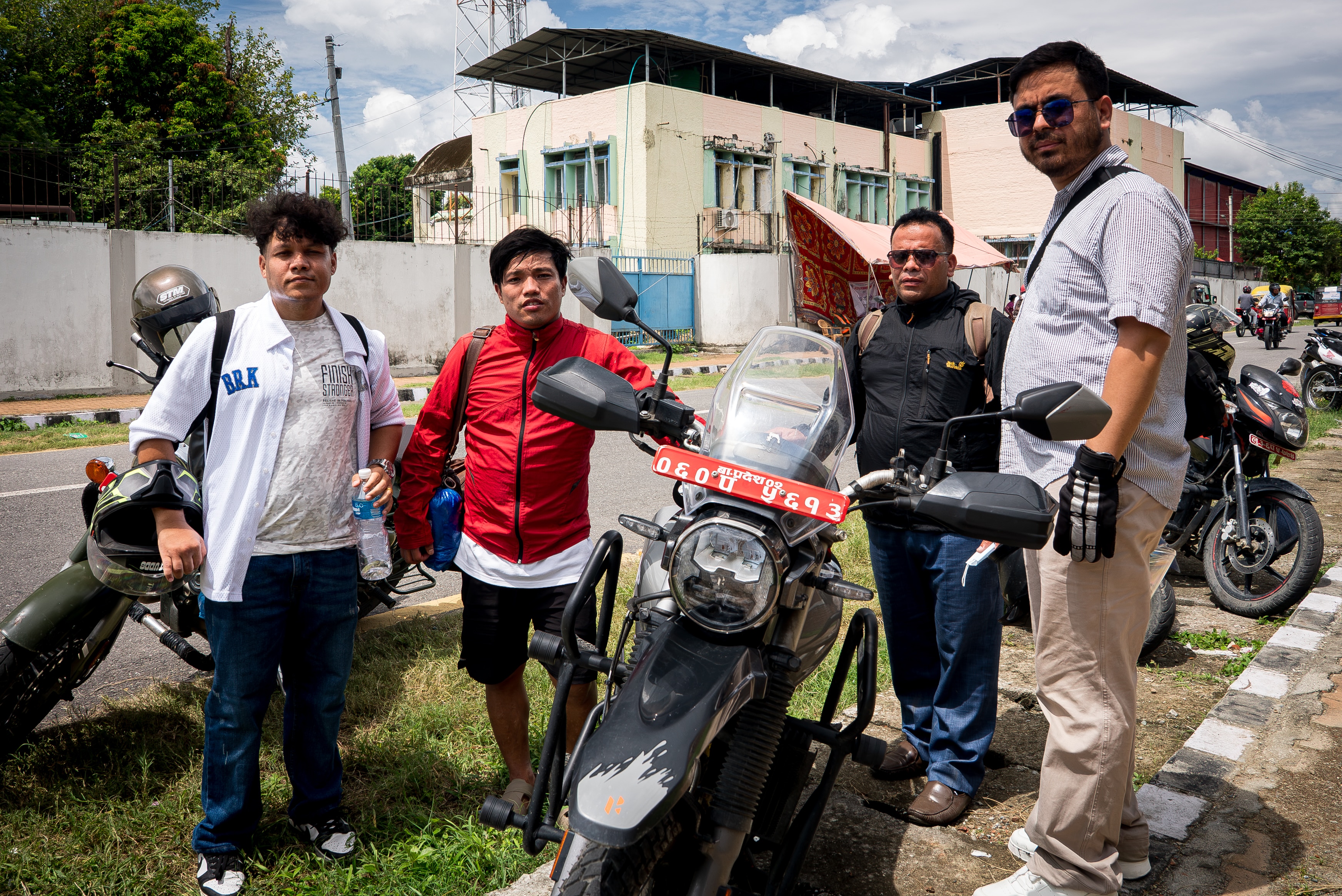 On motorbikes, four friends search for their missing mate in Nepal
