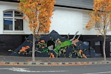 Ghostpatrol mural on Victoria Street