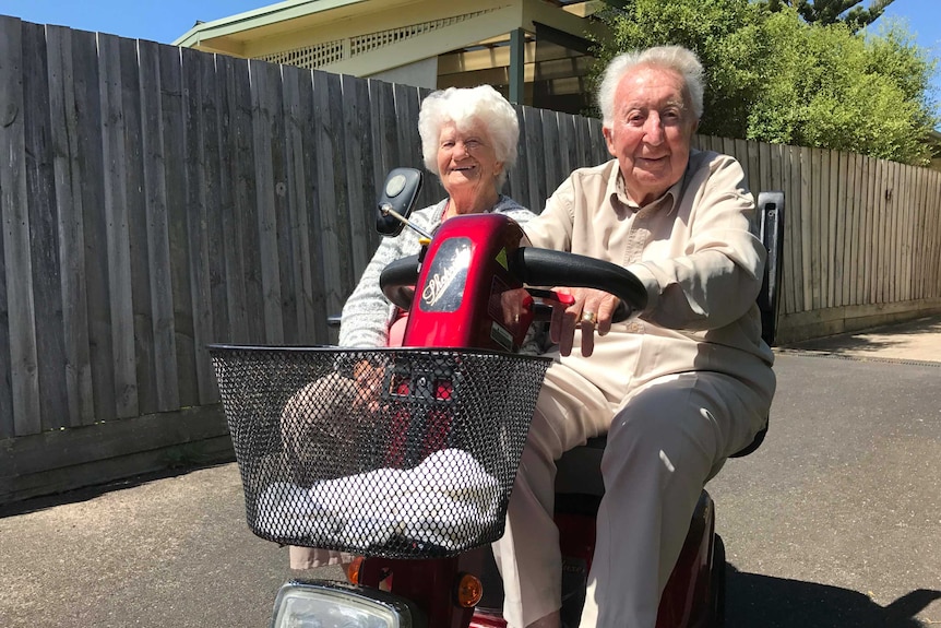 Bert Bush and Joyce Gray