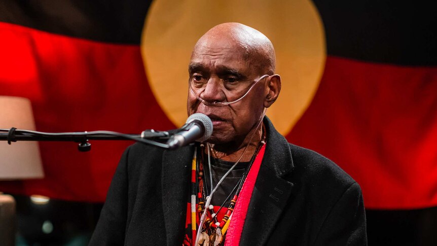 Archie Roach performing live in the Like A Version studio