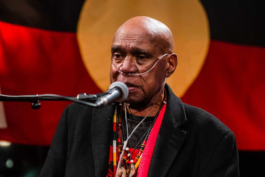 Archie Roach performing live in the Like A Version studio