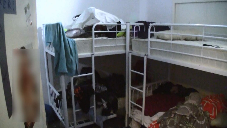 Residents living in crowded accommodation in Sydney