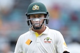 Marnus Labuschagne makes a sub appearance for Australia