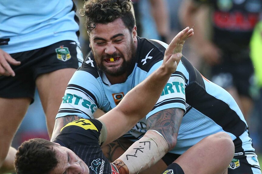Andrew Fifita of the Sharks