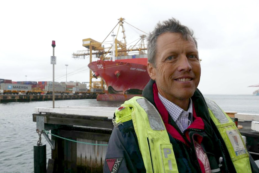 Captain Jonathan Drummond, Marine Pilot, Port Botany.