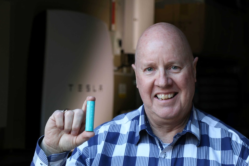 Gary Speechley believes batteries such as the Tesla Powerwall are the future for energy management