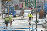Australian workers on the job.