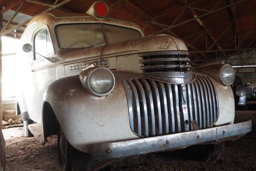 The Chevrolet ambulance which was used in The Shiralee.