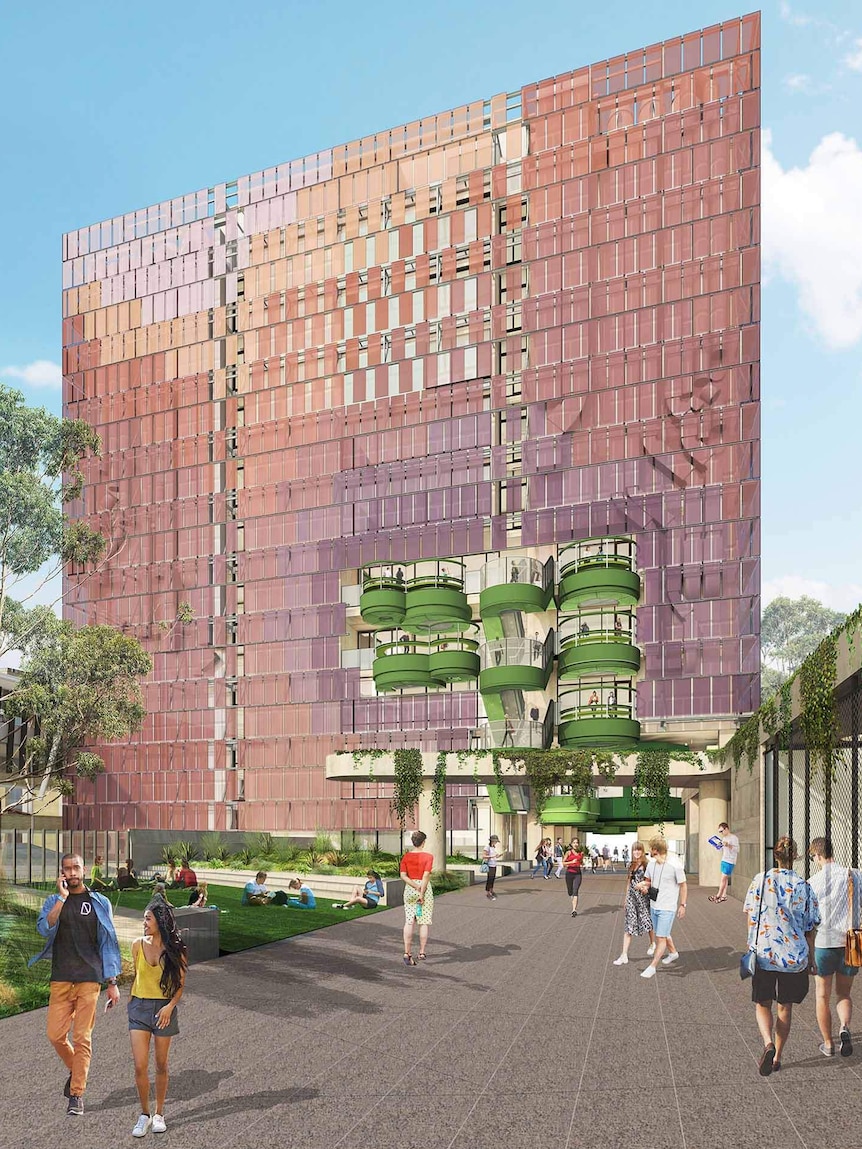 An artist's impression of the Liveris Academy to be built at the Unversity of Queensland