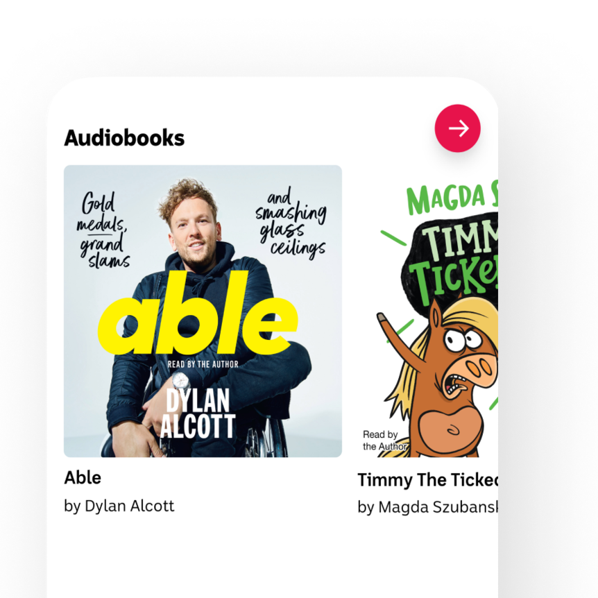 'Able' by Dylan Alcott, 'Timmy the Ticked Off Pony' by Magda Szubanski and more