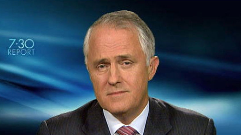Malcolm Turnbull joins 7.30 Report