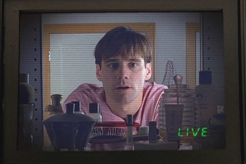 Jim Carey in The Truman Show