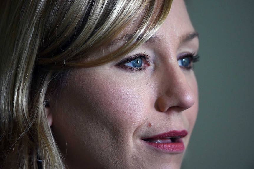 Federal Greens Deputy Leader Larissa Waters at a press conference at Parliament House in Canberra, Thursday, June 11, 2015.