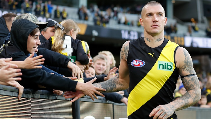 Damien Hardwick dit que Dustin Martin est libre de quitter Richmond s’il souhaite échapper à Victoria