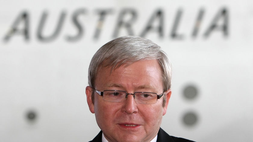 Kevin Rudd is now sympathising with the plight of lenders.